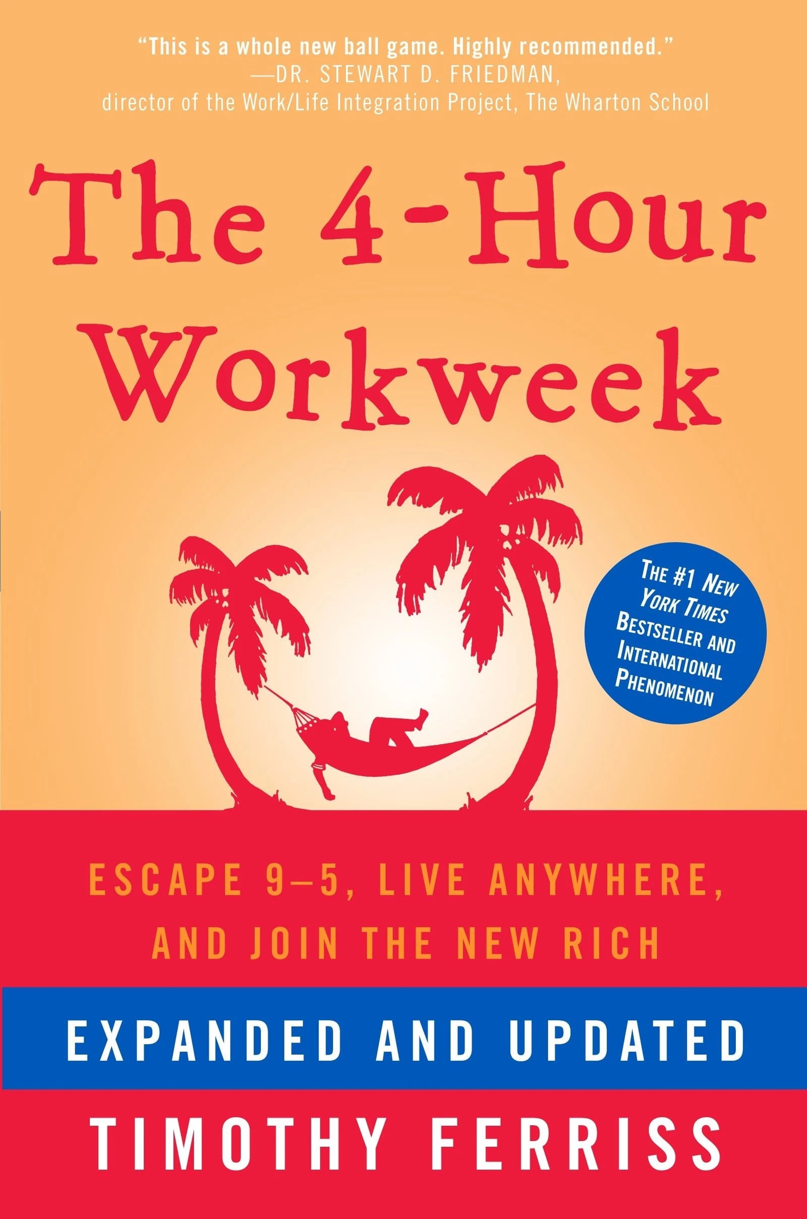 Book cover: The 4-Hour Workweek by Timothy Ferriss