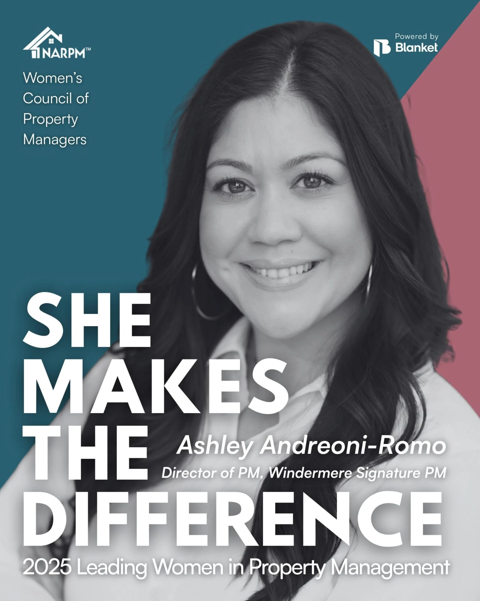 Headshot of Ashley Andreoni-Romo, Director of Property Management at Windermere Signature