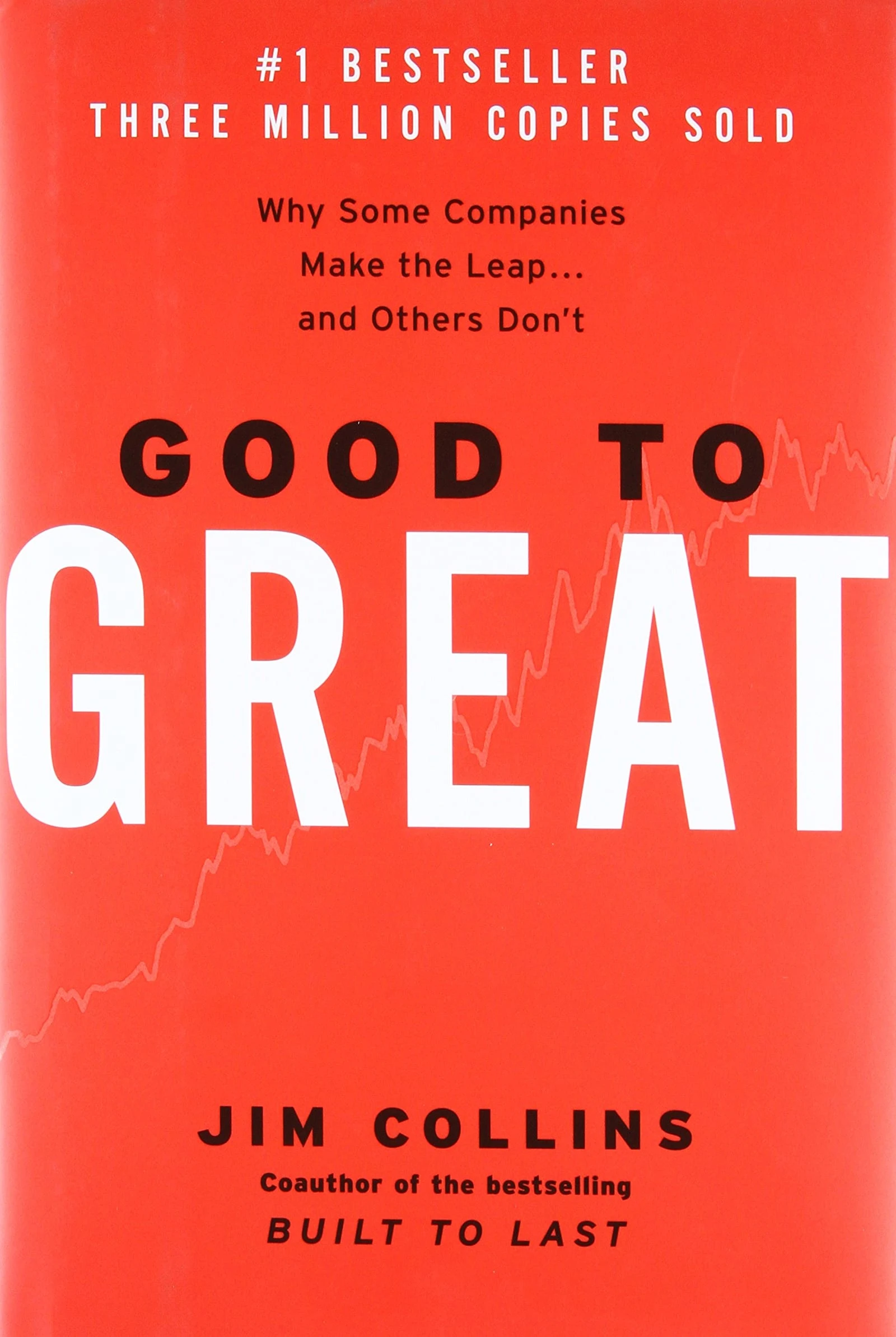 Book cover: Good to Great by Jim Collins