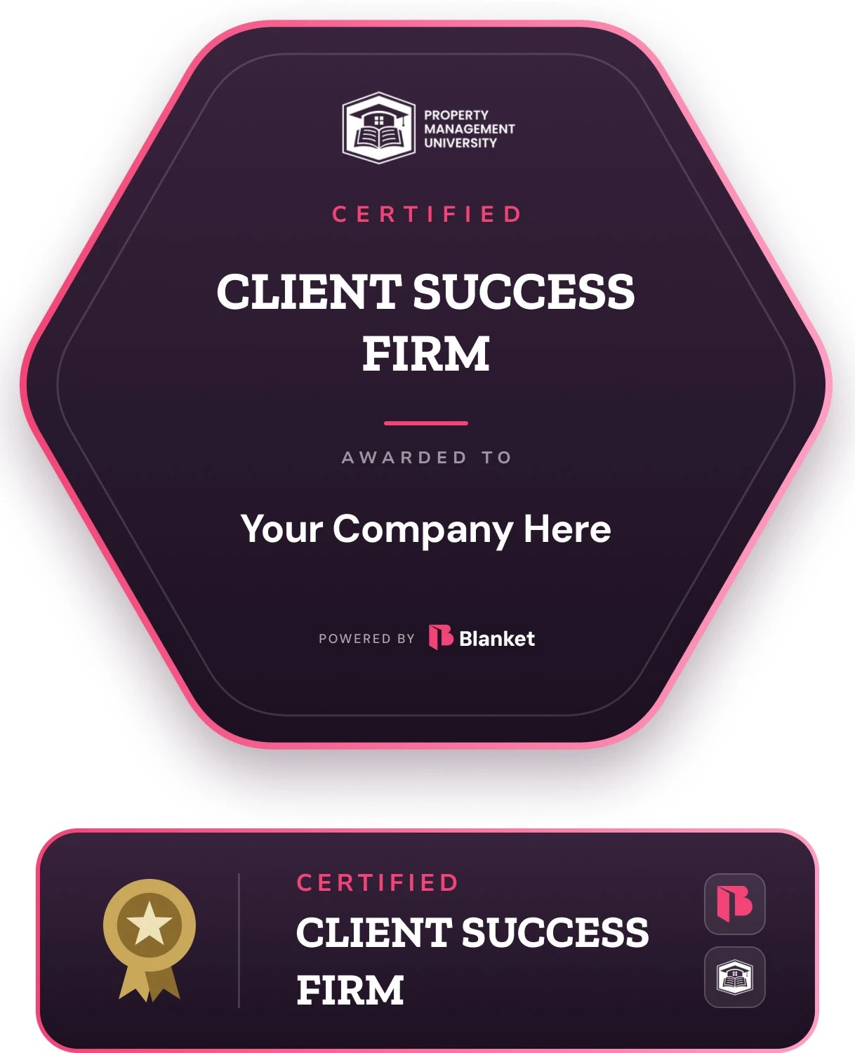 Client Success Firm certification badge