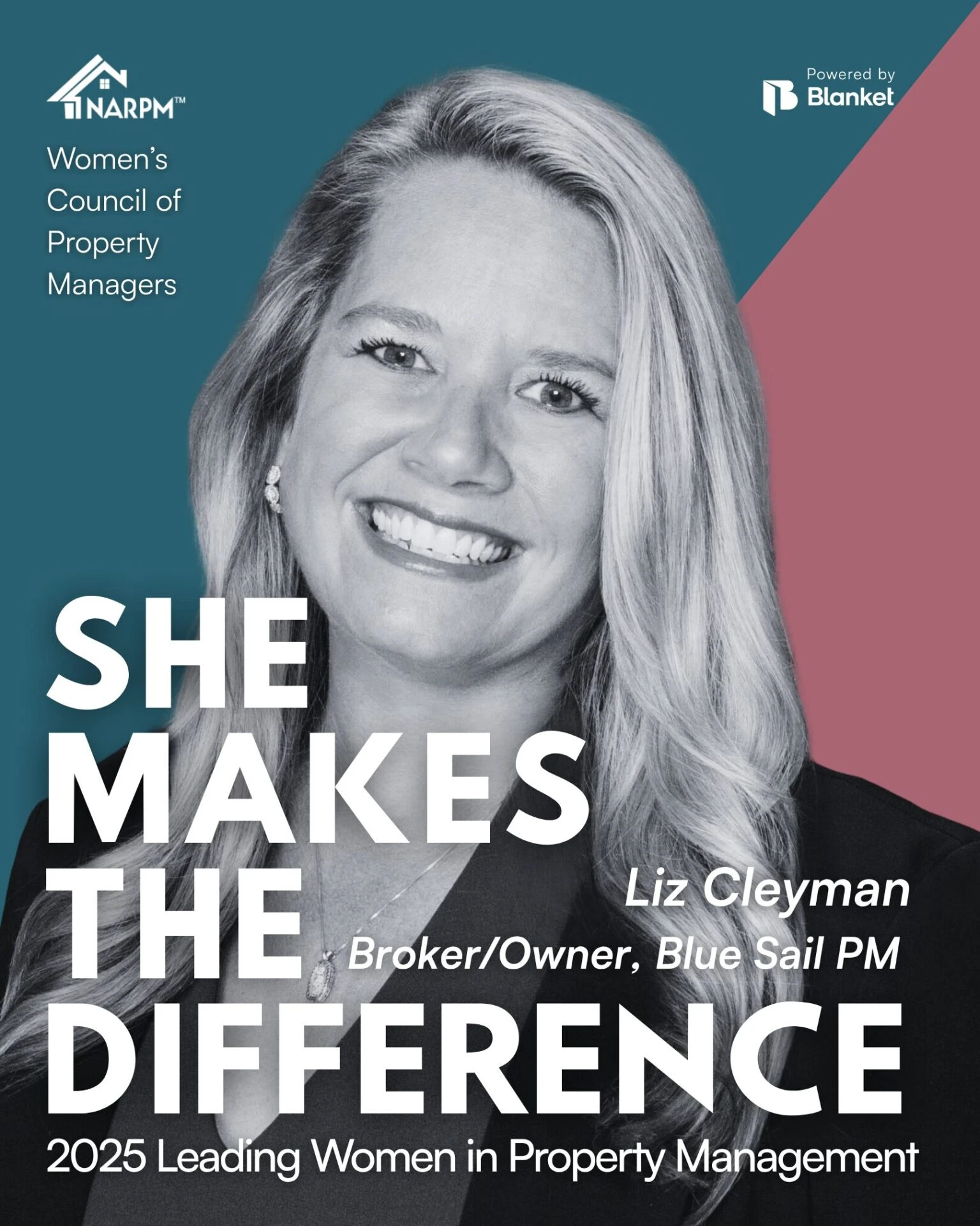 Headshot of Liz Cleyman, Broker/Owner of Blue Sail Property Management