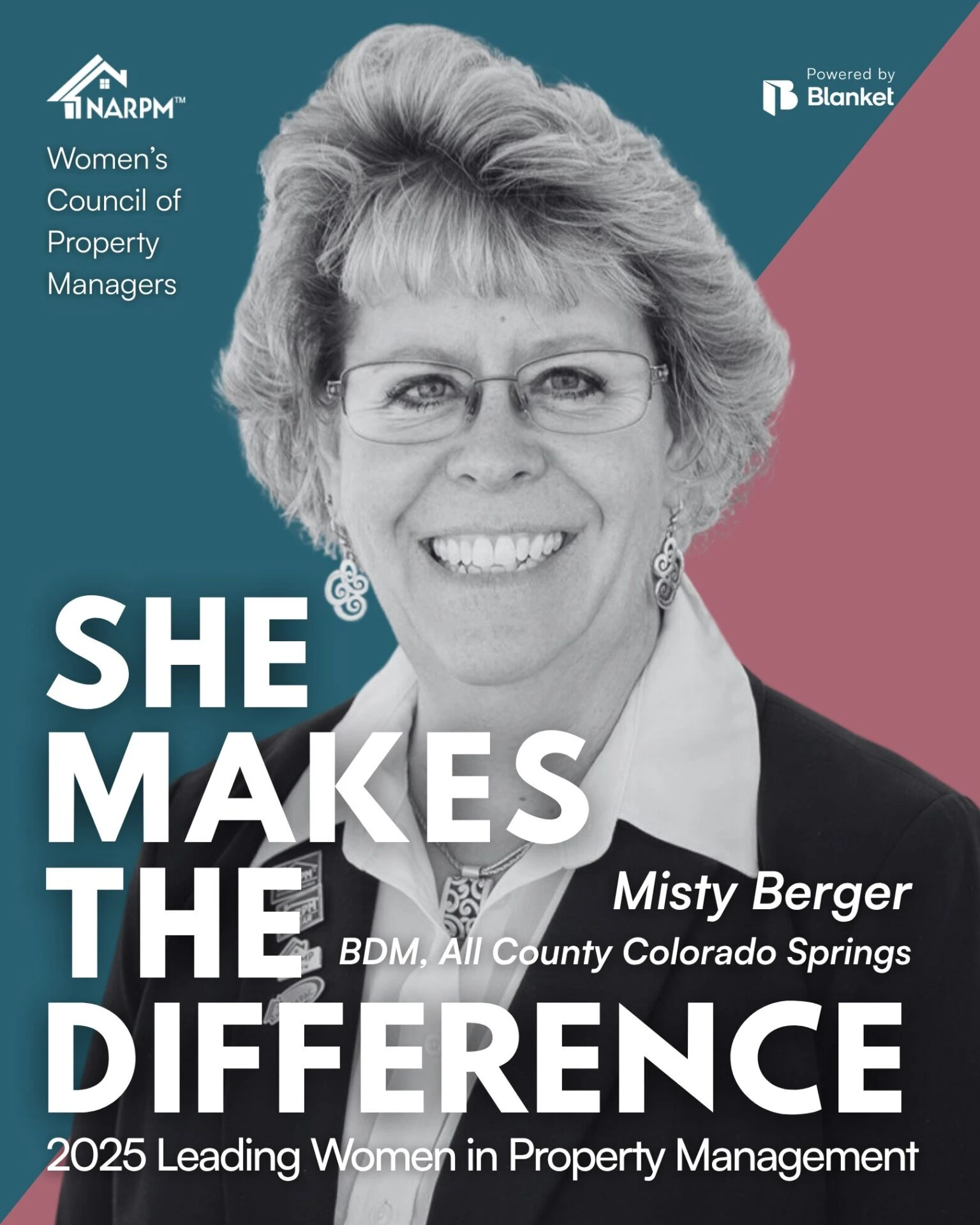 Headshot of Misty Berger, Business Development Manager for All County Colorado Springs