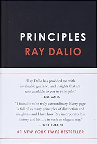 Book cover: Principles by Ray Dalio