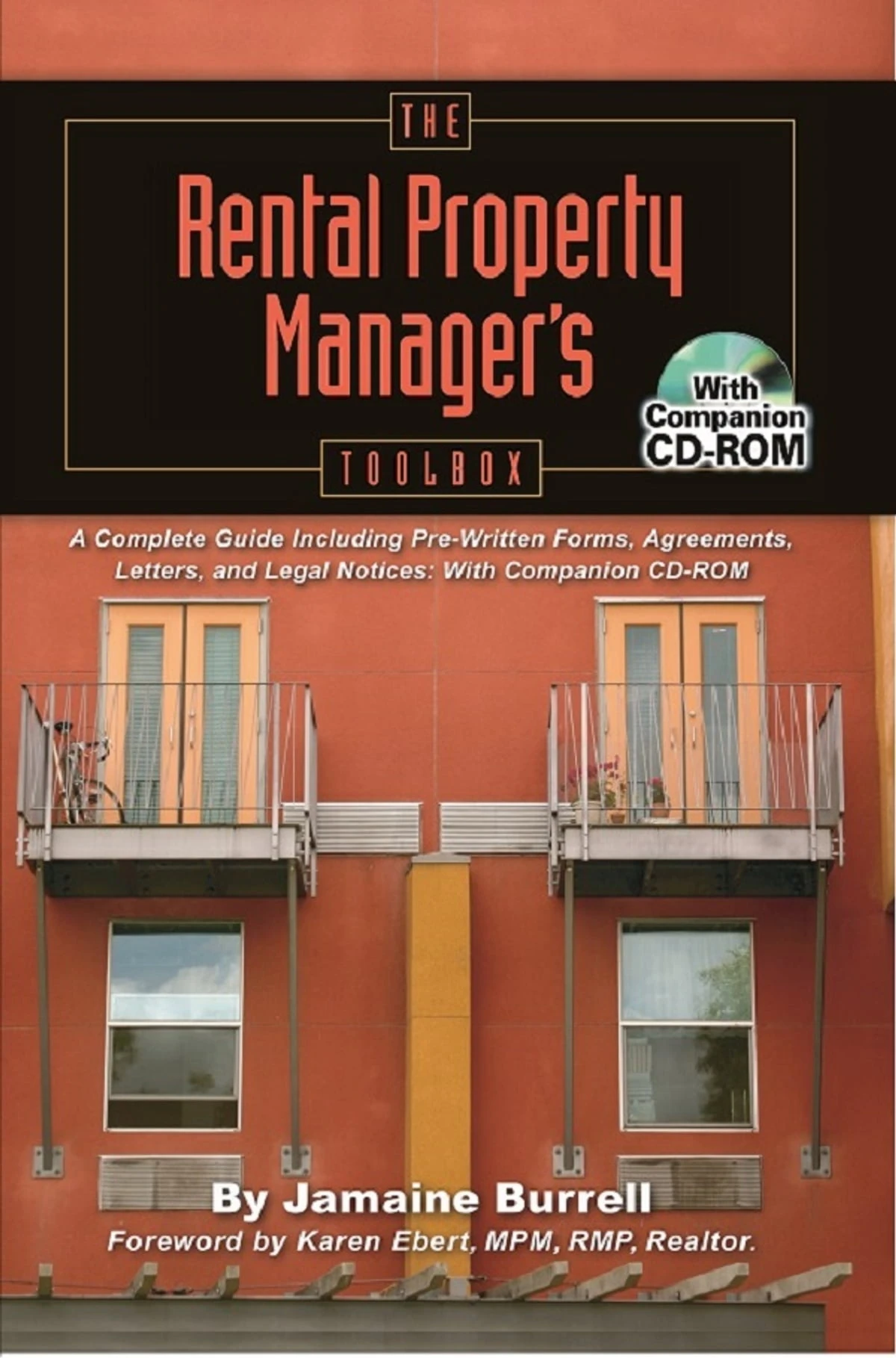 Book cover: The Rental Property Manager’s Toolbox by Jamaine Burrell