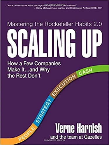 Book cover: Scaling Up by Verne Harnish