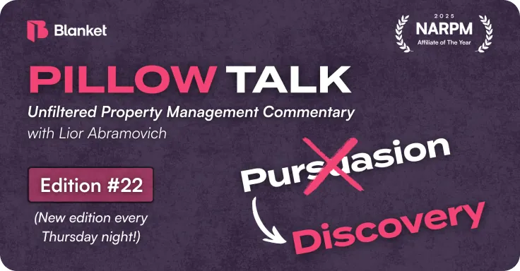 Pillow Talk Edition #22 cover - Sales Needs a Rebrand
